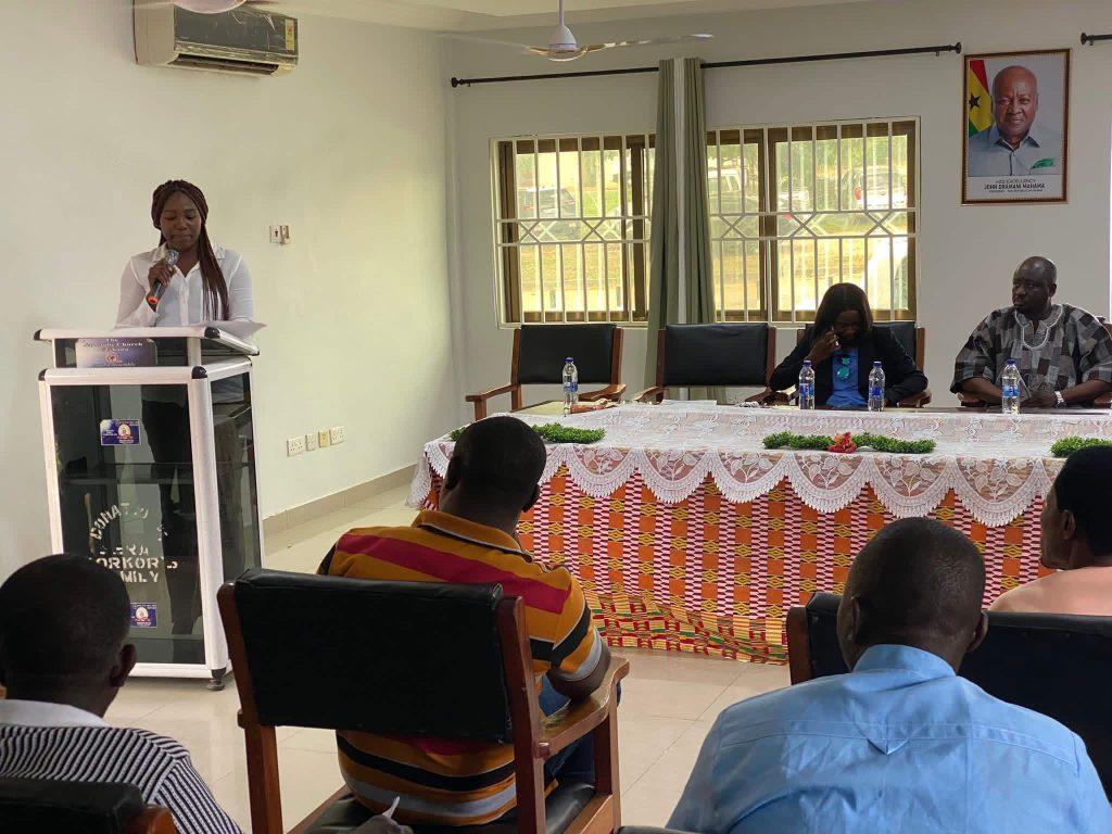 ELECTION AND SWEARING-IN OF THE PRESIDING MEMBER OF THE UPPER WEST AKIM DISTRICT ASSEMBLY img 0126