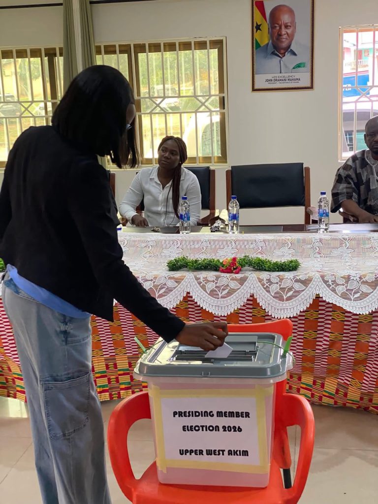 ELECTION AND SWEARING-IN OF THE PRESIDING MEMBER OF THE UPPER WEST AKIM DISTRICT ASSEMBLY img 0127