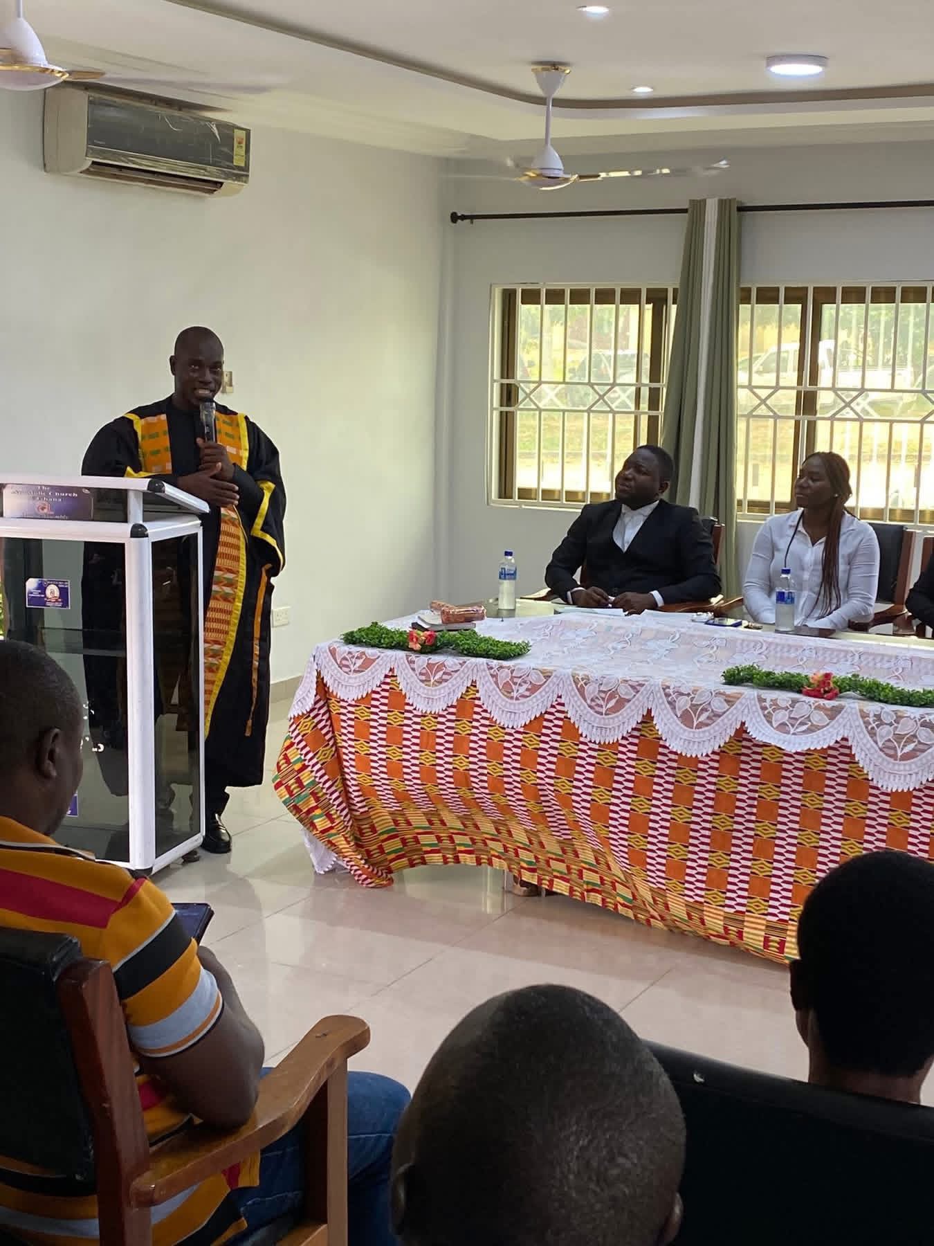 ELECTION AND SWEARING-IN OF THE PRESIDING MEMBER OF THE UPPER WEST AKIM DISTRICT ASSEMBLY img 0132