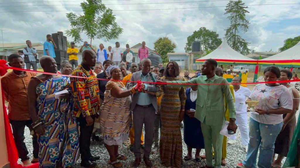 UPPER WEST AKIM DISTRICT COMMISSIONS NEW MATERNITY WARD AND DISTRIBUTES MEDICAL EQUIPMENT img 0220