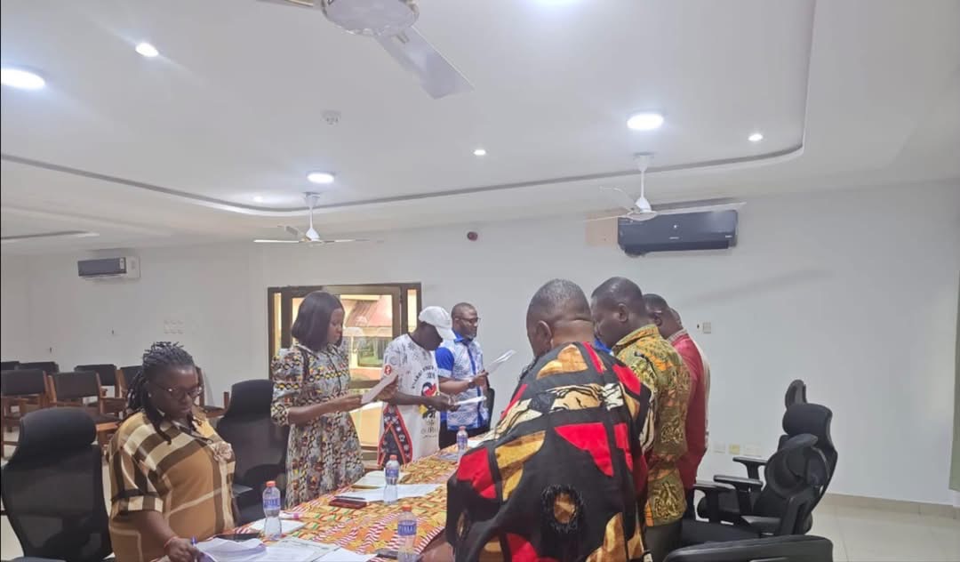 UPPER WEST AKIM DISTRICT HEALTH COMMITTEE HOLDS 2ND QUARTER MEETING; MEMBERS SWORN INTO OFFICE img 0920